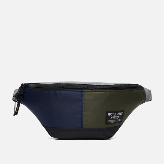 Сумка на пояс Master-piece Rush Navy/Olive