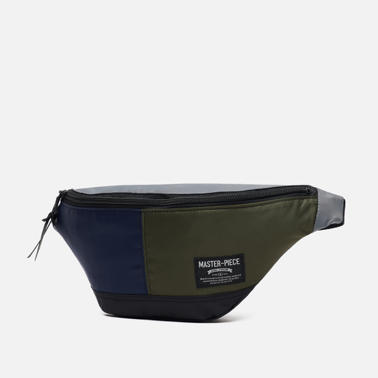 Сумка на пояс Master-piece Rush Navy/Olive