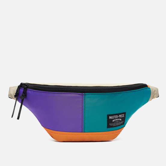 Сумка на пояс Master-piece Rush Purple/Turquoise
