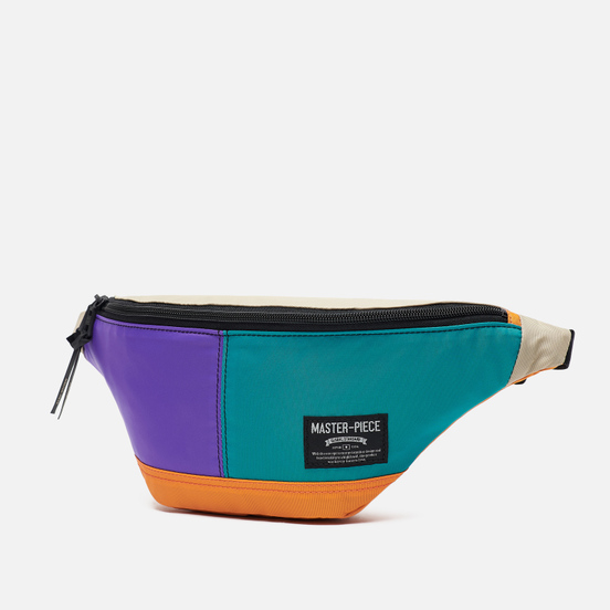 Сумка на пояс Master-piece Rush Purple/Turquoise
