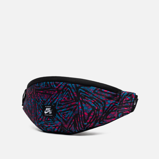 Сумка на пояс Nike SB Heritage All Over Print Black/Laser Blue/White