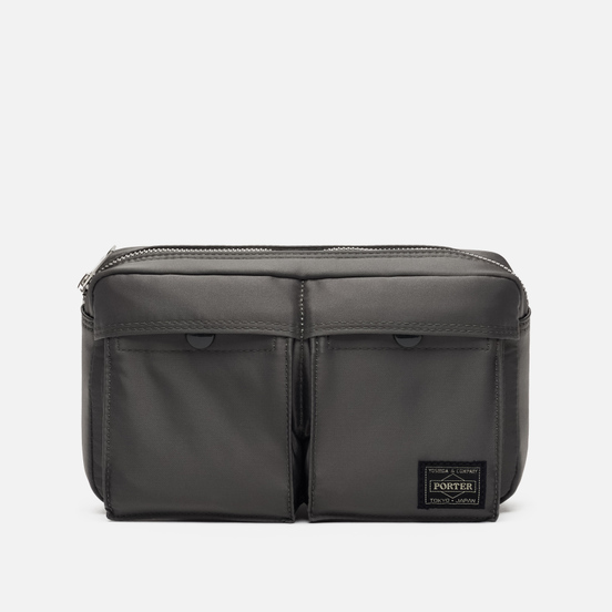 Сумка на пояс Porter-Yoshida & Co Tanker Classic The 35th Anniversary Silver Grey
