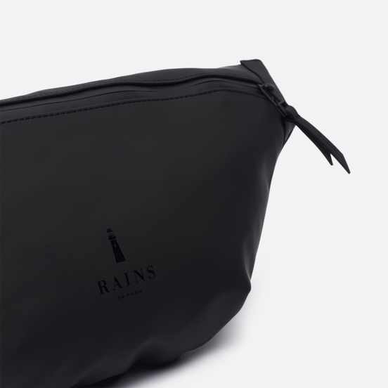 Сумка на пояс Rains Bum Black