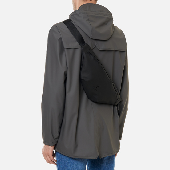 Сумка на пояс Rains Bum Black