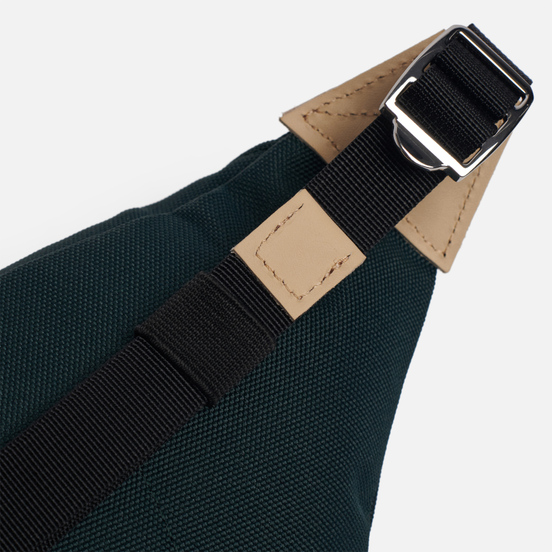 Сумка на пояс Sandqvist Aste 3L Dark Green/Natural Leather