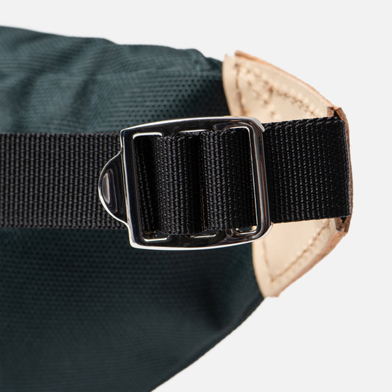 Сумка на пояс Sandqvist Aste 3L Dark Green/Natural Leather