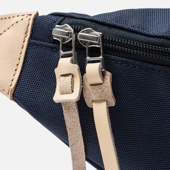 Сумка на пояс Sandqvist Aste 3L Navy/Natural Leather