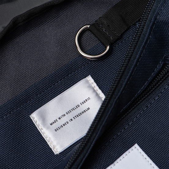Сумка на пояс Sandqvist Aste 3L Navy/Natural Leather
