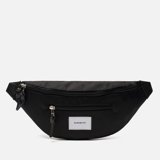 Сумка на пояс Sandqvist Aste 3L Black/Black Leather