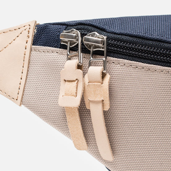 Сумка на пояс Sandqvist Aste 3L Multi Beige/Navy/Natural Leather