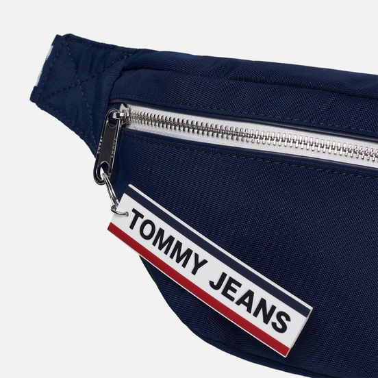 Сумка на пояс Tommy Jeans Bumbag Nylon Logo Tape Black Iris