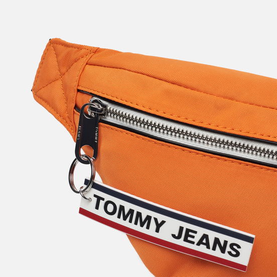 Сумка на пояс Tommy Jeans Bumbag Nylon Logo Tape Orange Peel