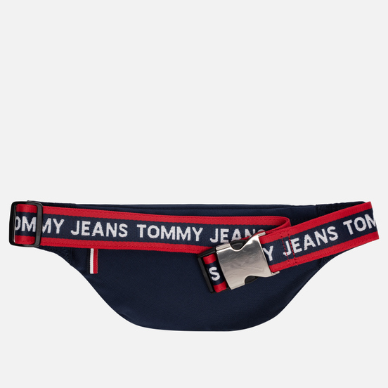 Сумка на пояс Tommy Jeans Logo Tape Bumbag Nylon Black Iris