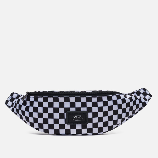 Сумка на пояс Vans Ward Cross Body Mini Check Black/White