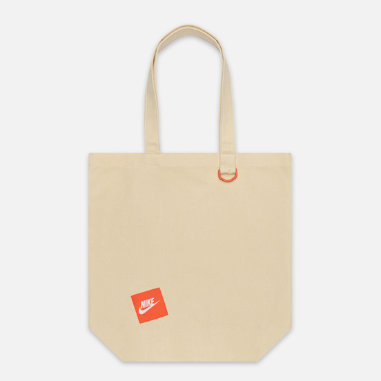 Сумка Nike Heritage Tote Natural/Team Orange/White