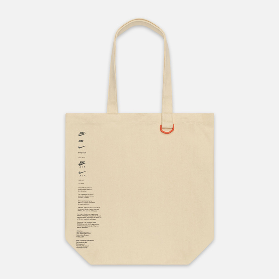 Сумка Nike Heritage Tote Natural/Team Orange/White