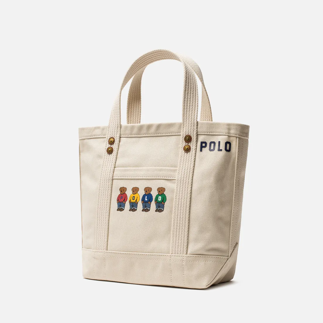 Polo Ralph Lauren Сумка Bear Canvas Tote Medium