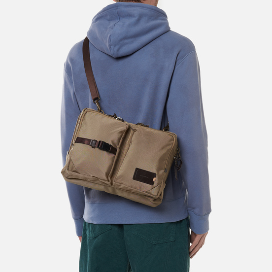 Сумка Property Of... Rem Flight Khaki/Dark Brown