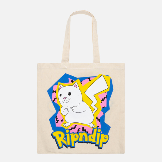 Сумка RIPNDIP Catch Em All Tote Natural