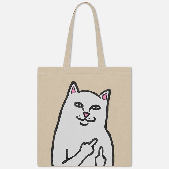 Сумка RIPNDIP Lord Nermal Tote Canvas Natural
