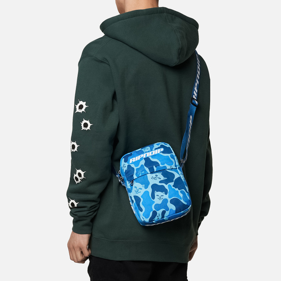 Сумка RIPNDIP Nerm Camo Shoulder Blue Camo