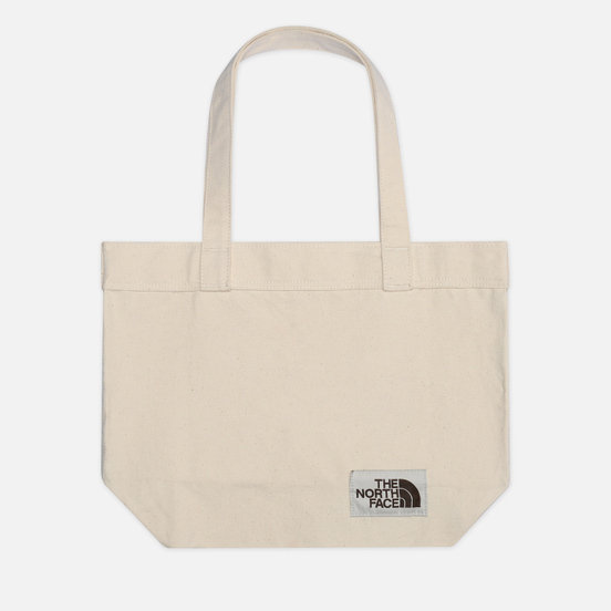 Сумка The North Face Cotton Tote Weimaraner Brown Large Logo Print