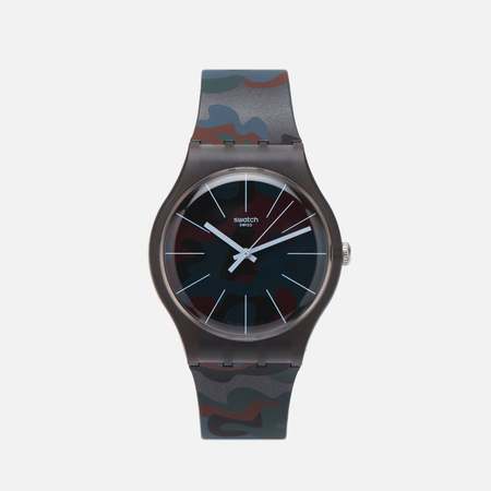 Наручные часы Swatch Camoucity, цвет камуфляжный