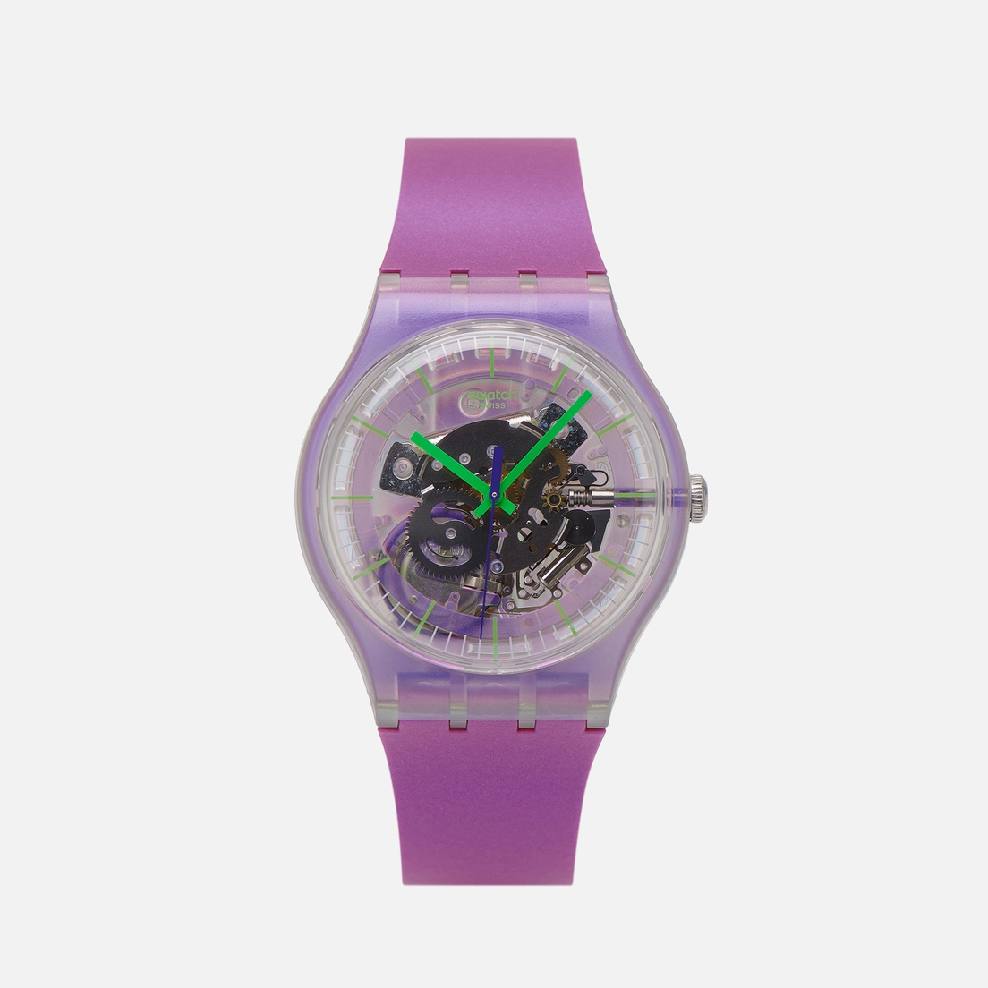 Swatch Наручные часы Shimmer Purple