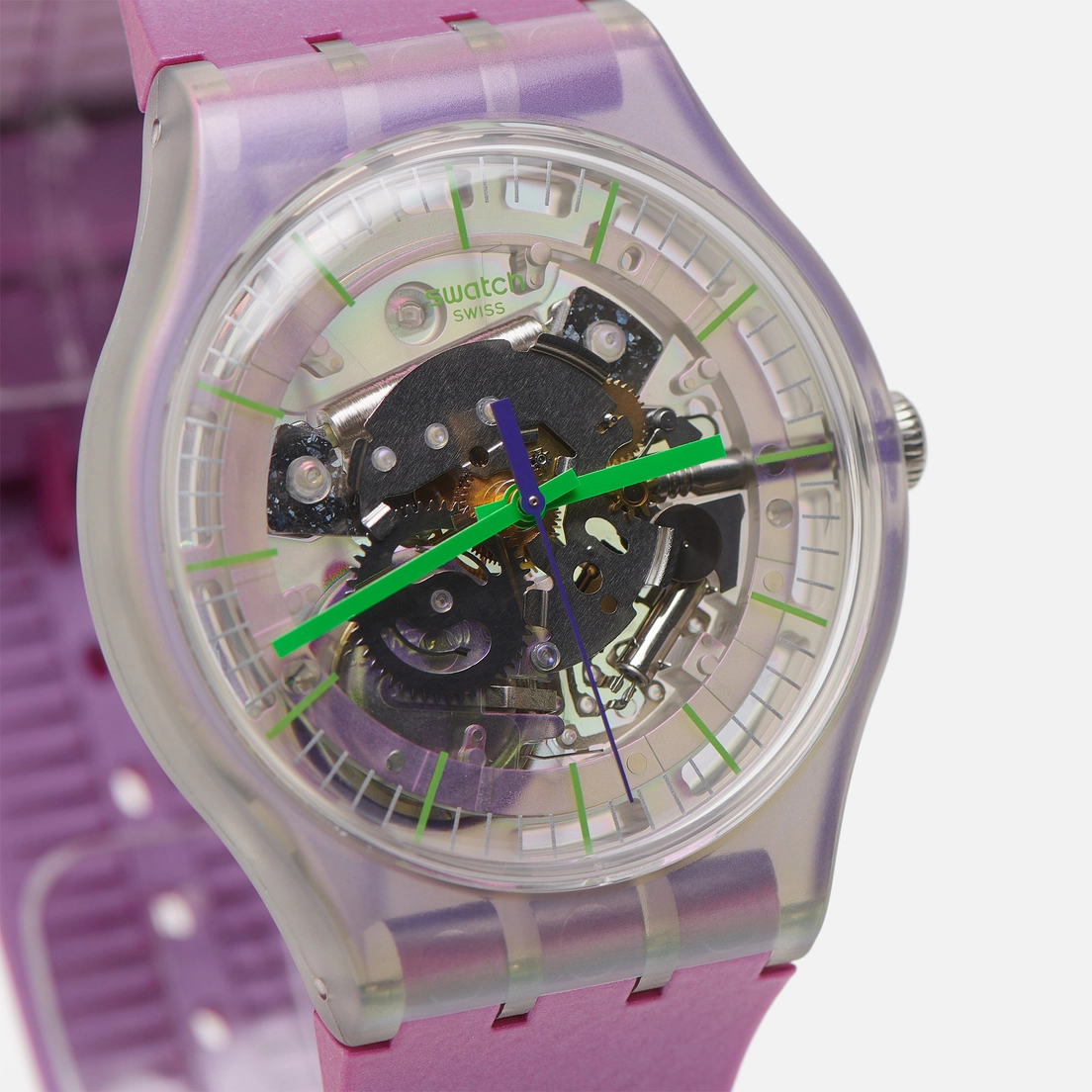 Swatch Наручные часы Shimmer Purple