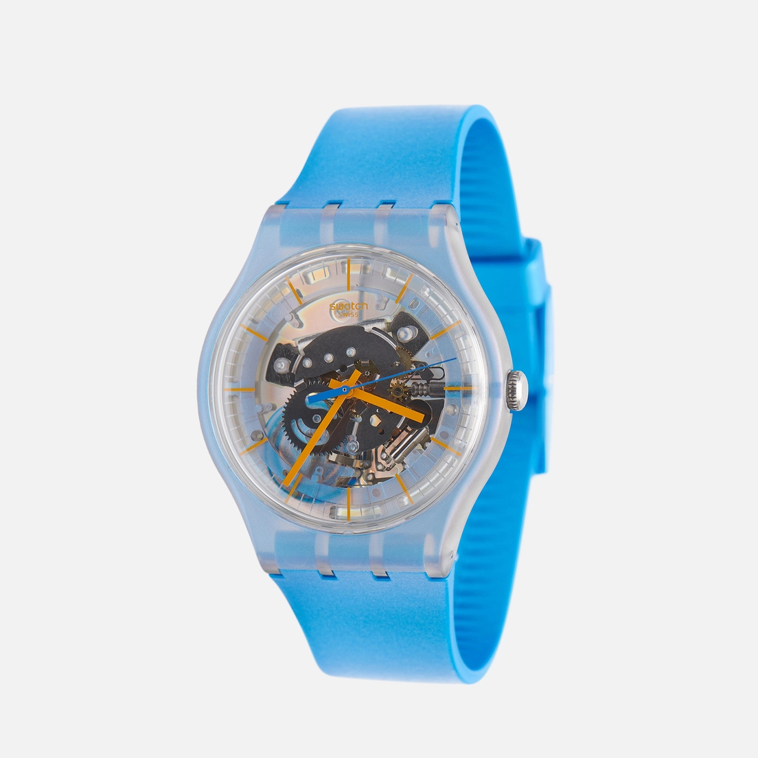 Swatch Наручные часы Shimmer Blue