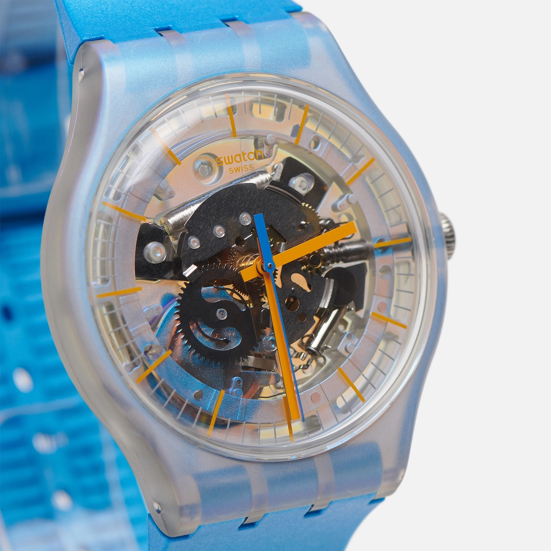 Swatch Наручные часы Shimmer Blue