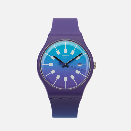 Наручные часы Swatch Crazy Sky, цвет фиолетовый