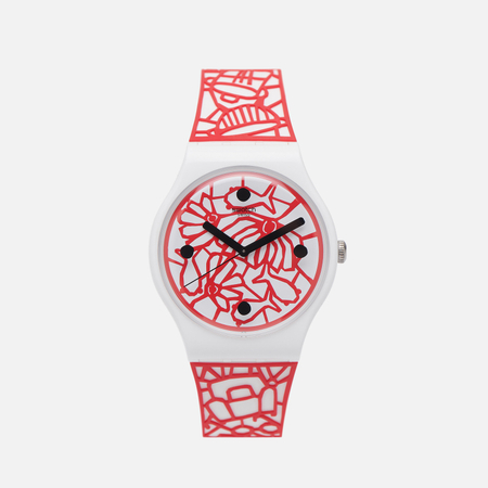 Наручные часы Swatch x Paola Navone Cutotto, цвет белый