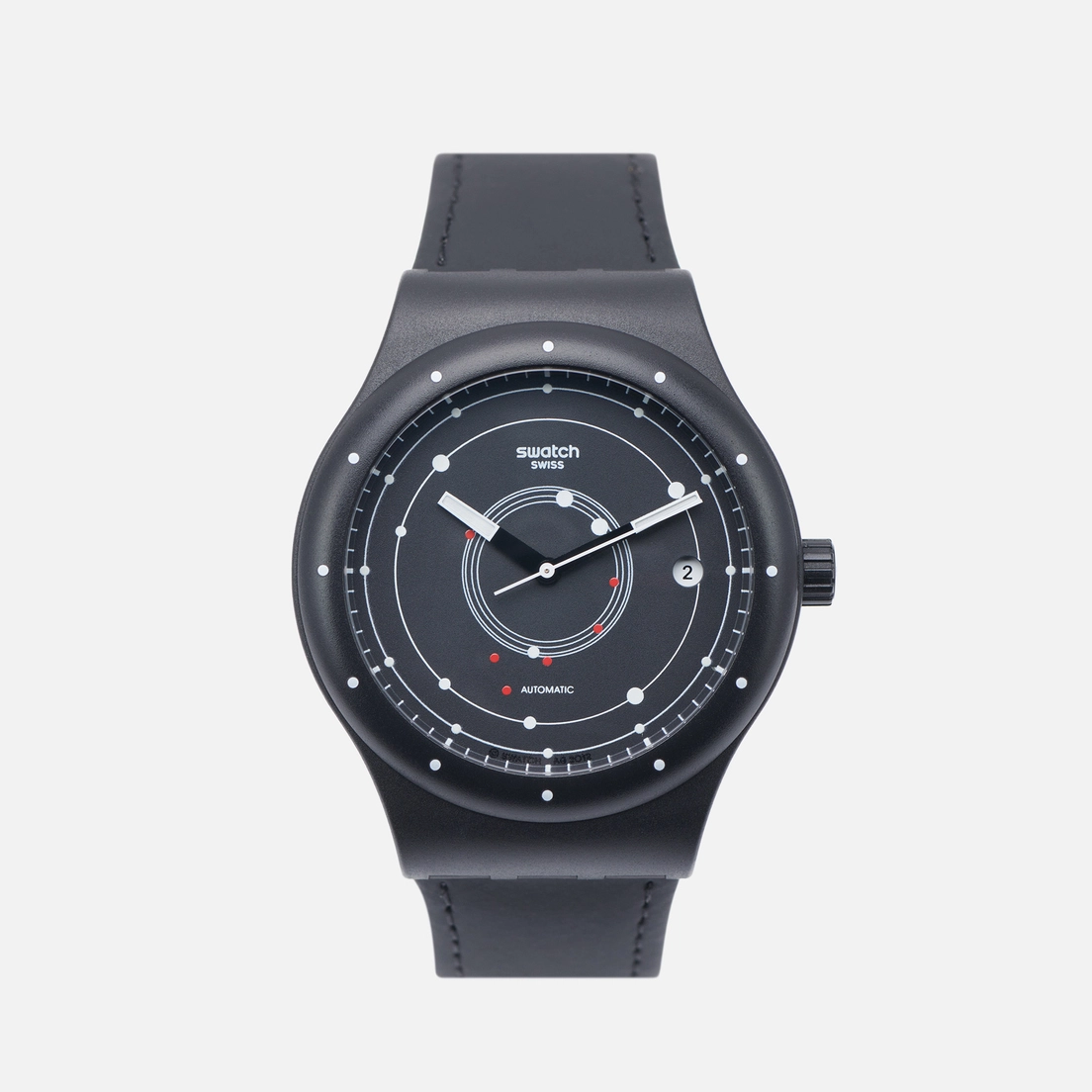 Swatch Наручные часы Sistem Black