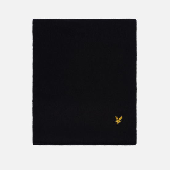 Шарф Lyle & Scott Lambswool True Black