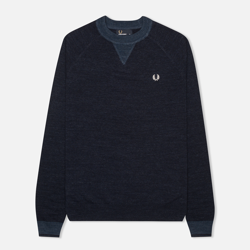 Fred Perry Мужской свитер Budding Yarn Tipped Vintage