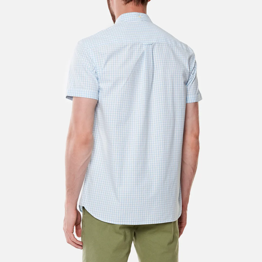 Lyle & Scott Мужская рубашка Gingham Short Sleeve