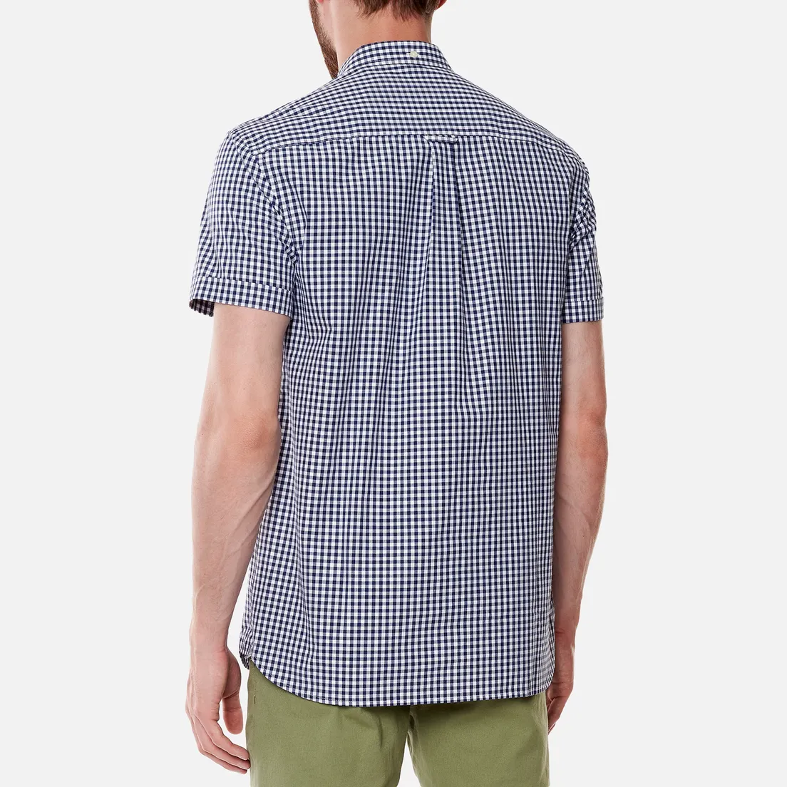 Lyle & Scott Мужская рубашка Gingham Short Sleeve