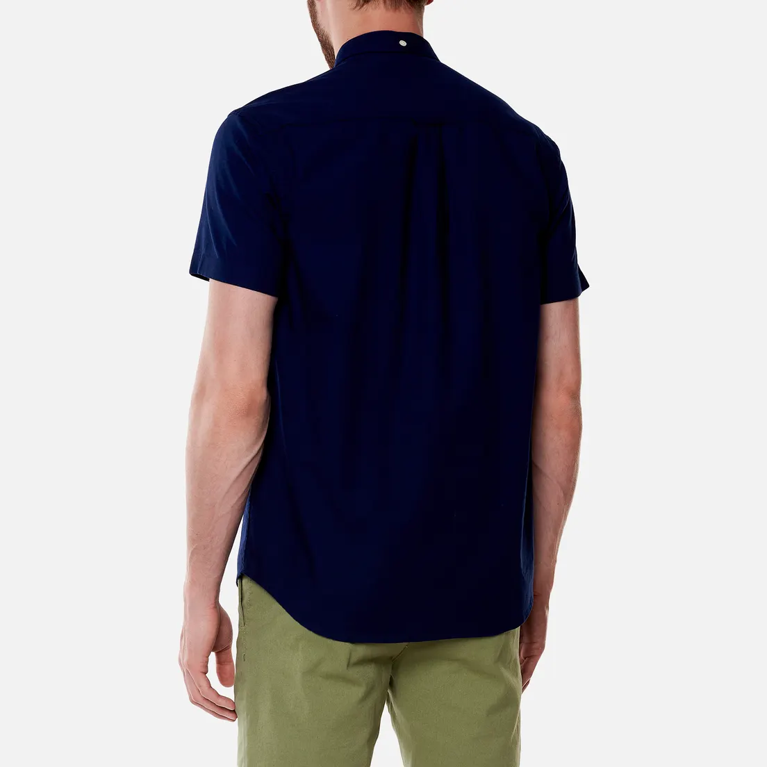 Lyle & Scott Мужская рубашка Light Weight Slub Oxford Short Sleeve