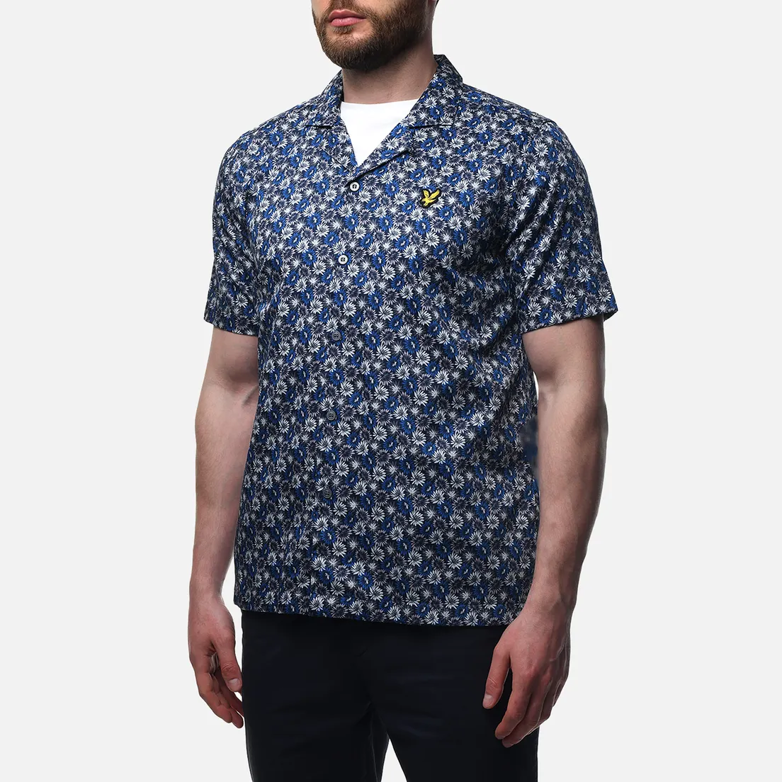 Lyle & Scott Мужская рубашка Floral Print Resort