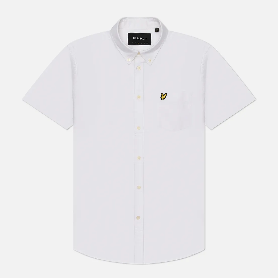 Lyle & Scott Мужская рубашка Oxford Short Sleeve