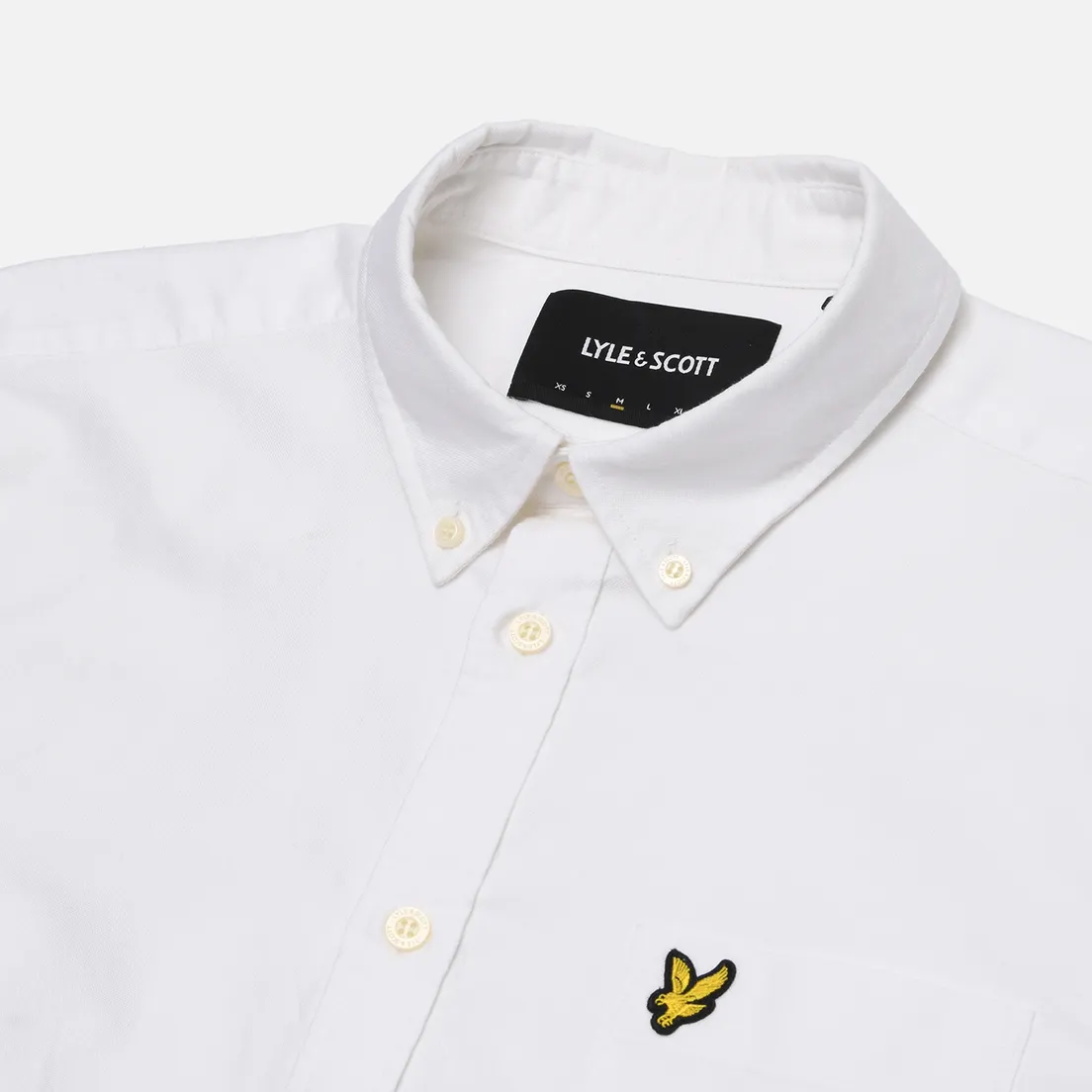 Lyle & Scott Мужская рубашка Oxford Short Sleeve
