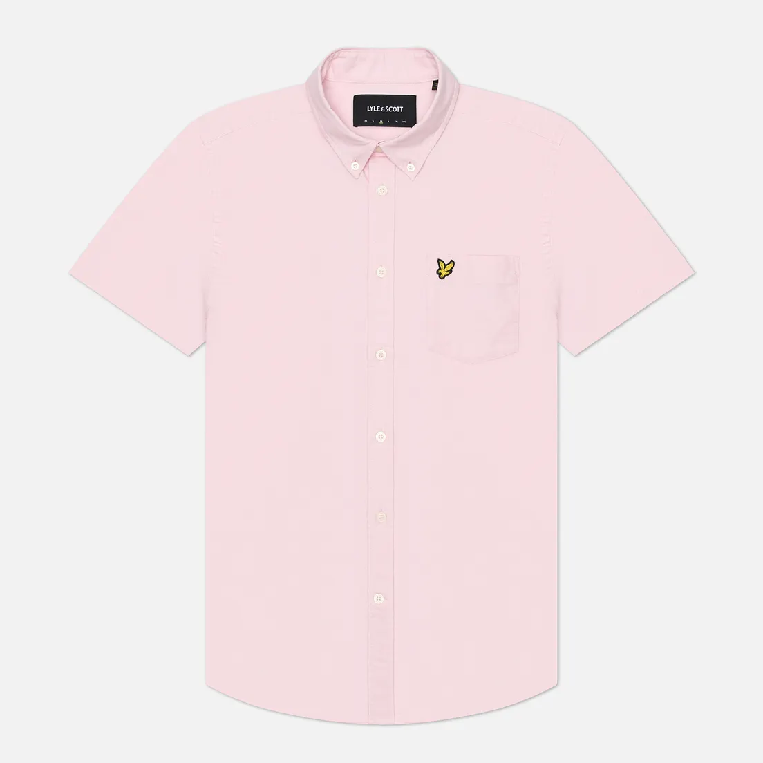 Lyle & Scott Мужская рубашка Oxford Short Sleeve