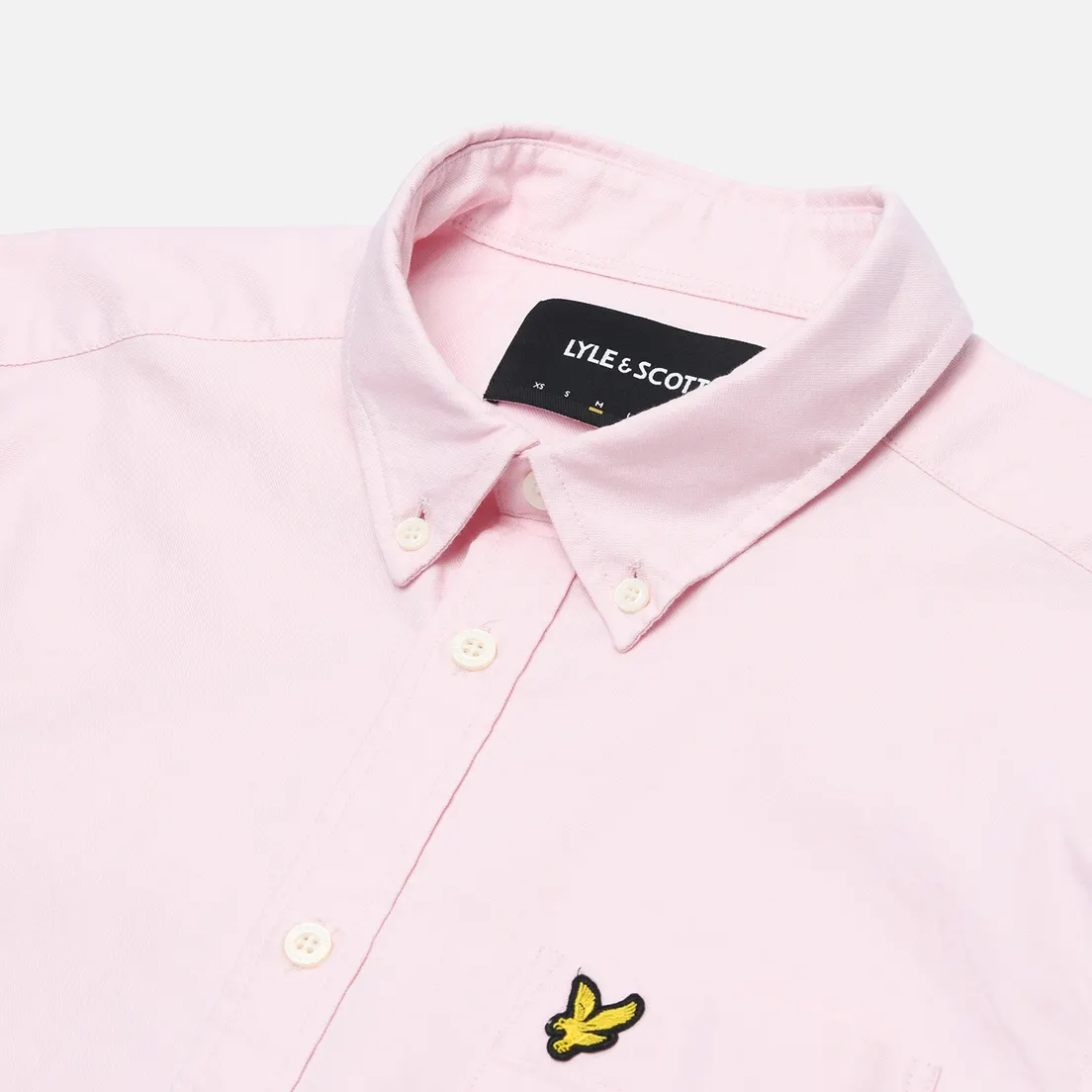 Lyle & Scott Мужская рубашка Oxford Short Sleeve