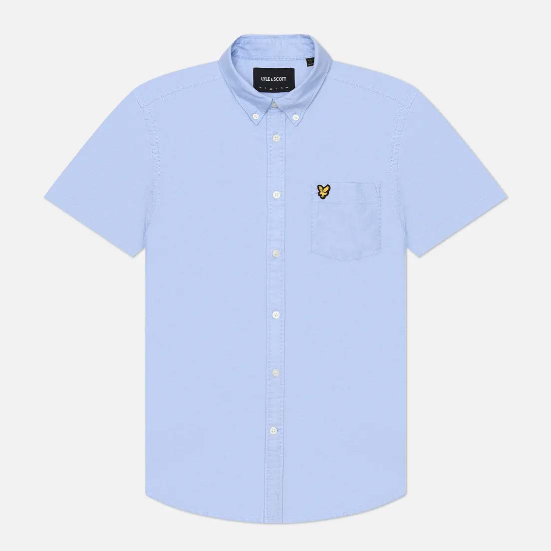 Lyle & Scott Мужская рубашка Oxford Short Sleeve