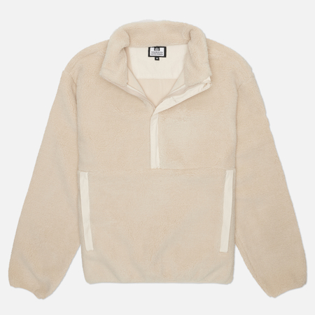 Мужская толстовка Weekend Offender Stanier Sherpa Fleece, цвет бежевый, размер S