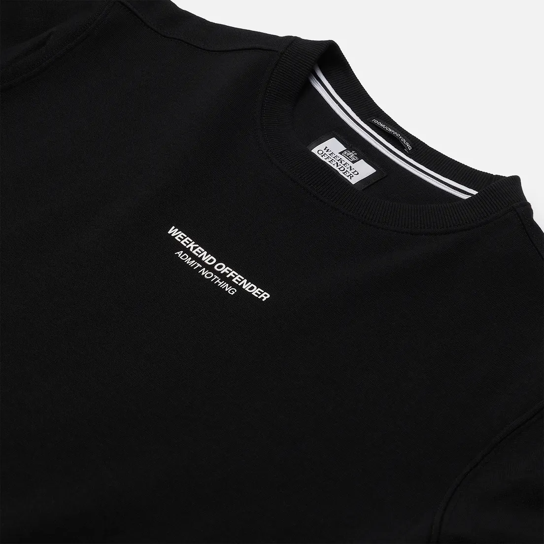 Weekend Offender Мужская толстовка Admit Nothing Print Crew Neck