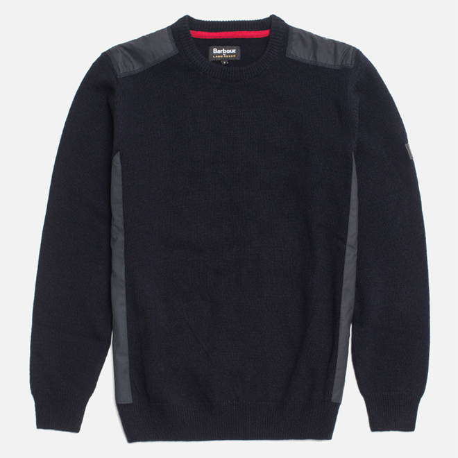 Мужской свитер Barbour x Land Rover Crook Navy