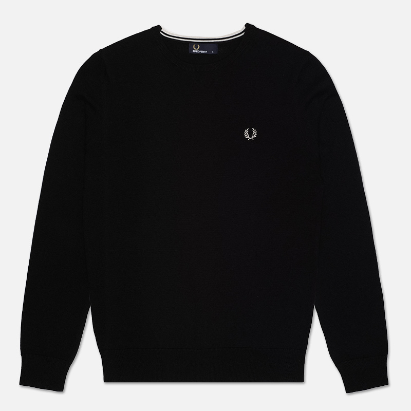Fred Perry Мужской свитер Classic Tipped Crew Neck