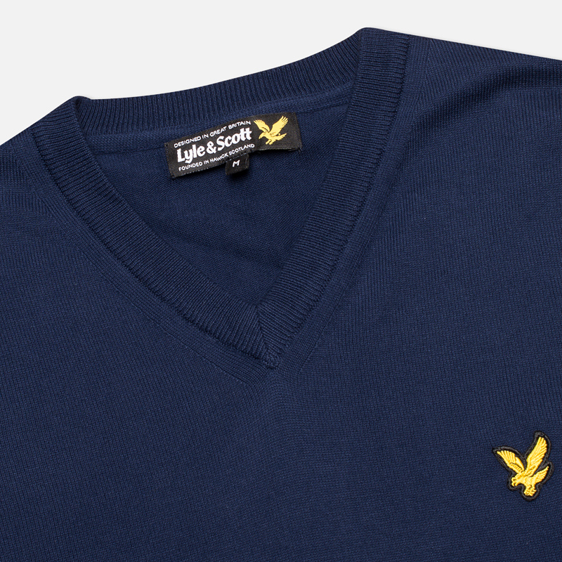 lyle and scott v neck sweater